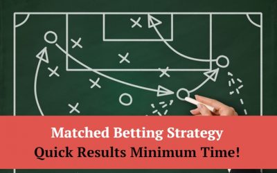 Matched Betting Strategy: Quick Results, Minimum Time!