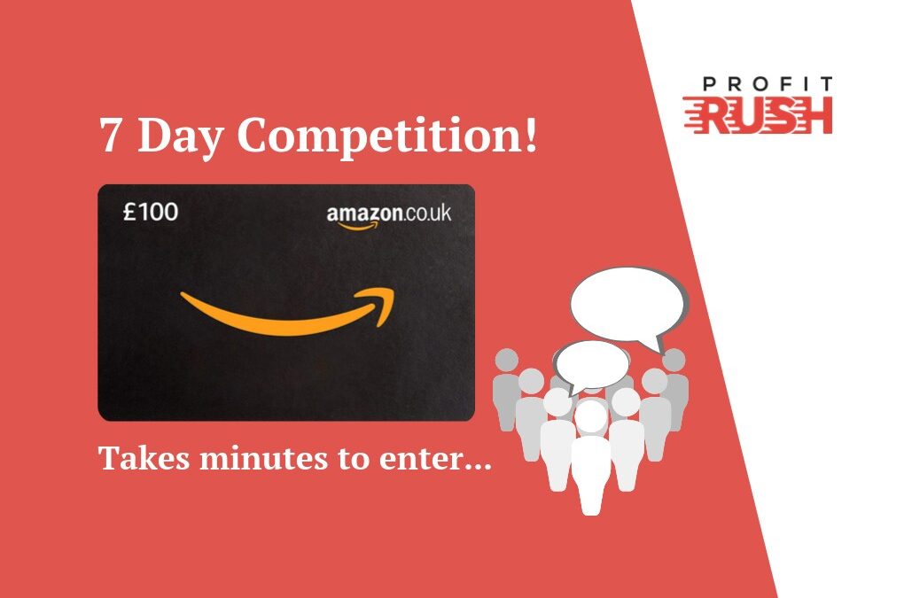£100 Gift-Card Competition: 7 Days to Enter