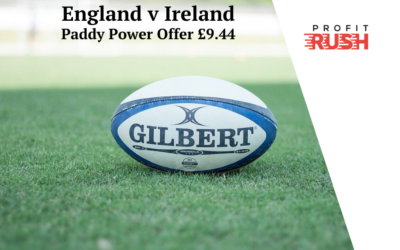 England v Ireland Six Nations Money Back Offer