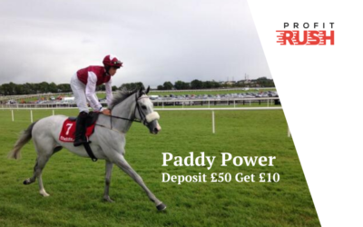 Paddy Power Deposit £50 Get £10 This Week