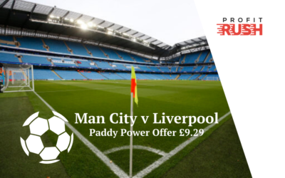 Paddy Power Money Back If Man City Beat Liverpool