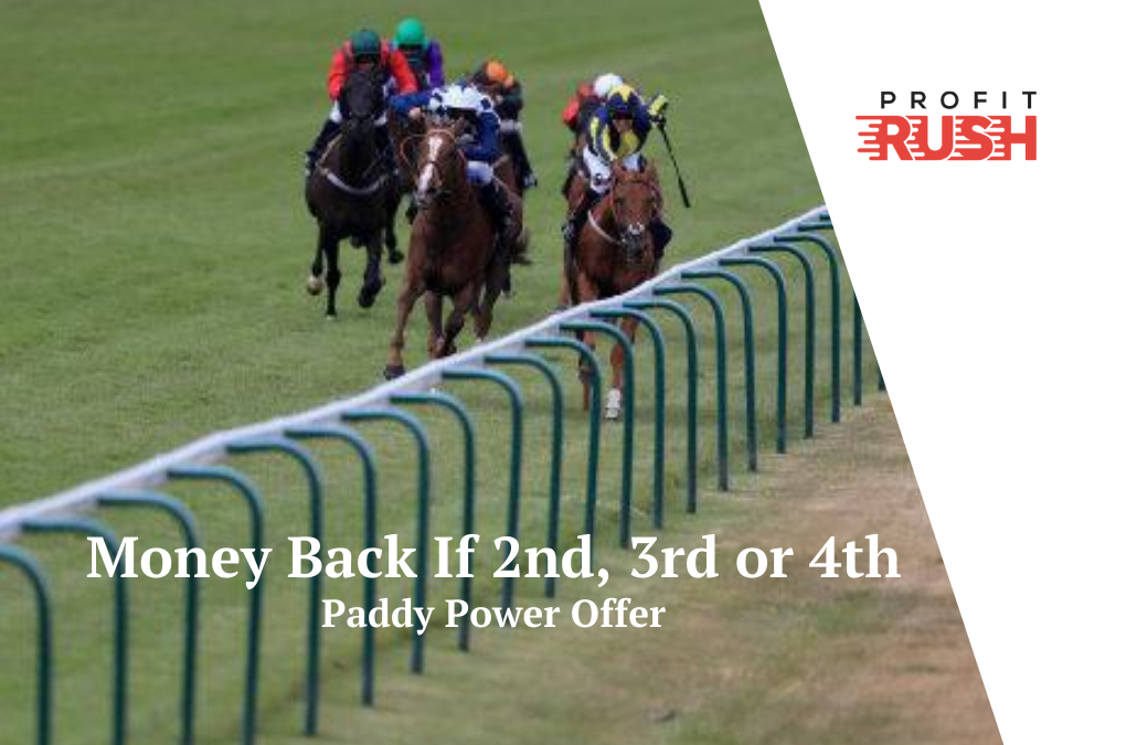 Money Back If Your Horse Finishes 2nd, 3rd or 4th (1-50pm Ascot)