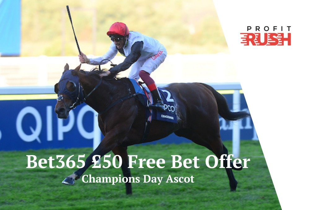 Bet365 ITV Racing – £50 Free Bet Offer Champions Day