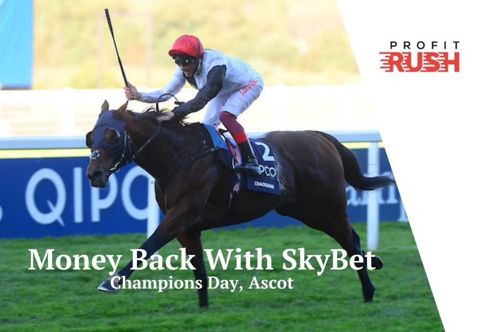 Money Back If Your Horse Finishes 2nd, 3rd, 4th or 5th (Champions Day)